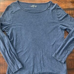 Vineyard Vines Navy Long Sleeve T-Shirt